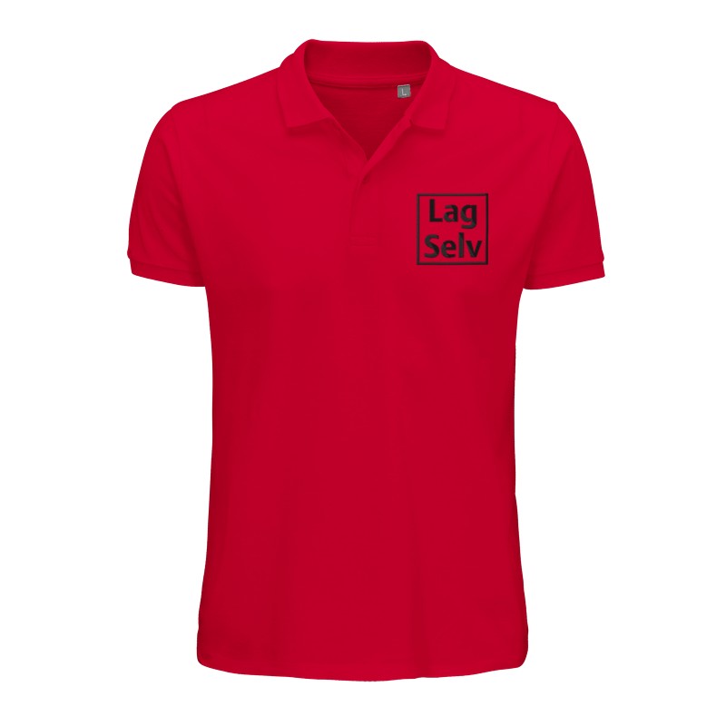 Men's Organic Cotton Polo Shirt – Design Your Own with Custom Embroidery
