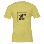 Premium Unisex Crewneck T-Shirt | Design Your Own with Custom Print