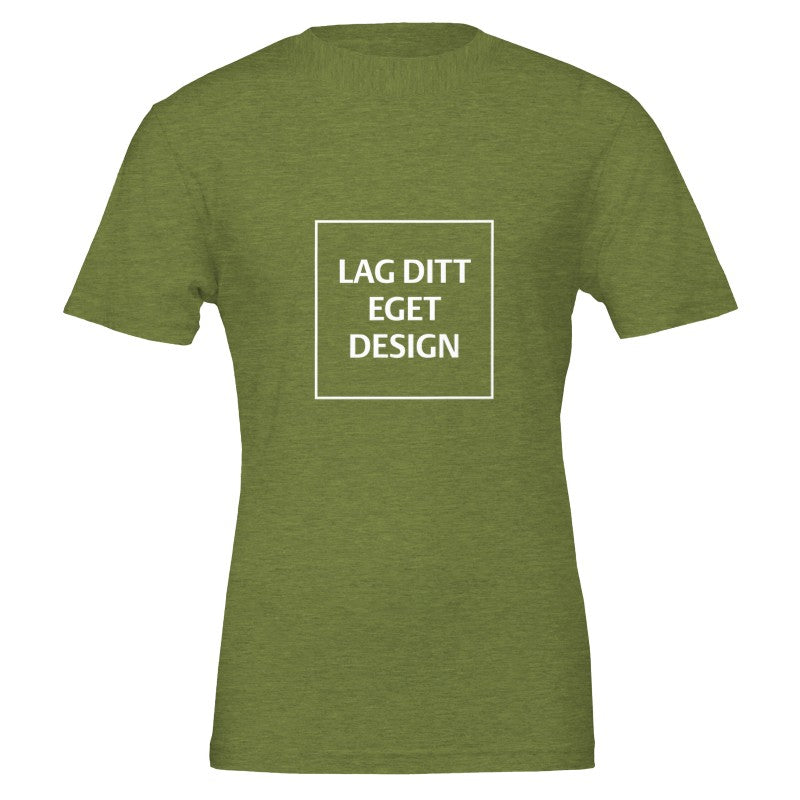 Premium Unisex Crewneck T-Shirt | Design Your Own with Custom Print