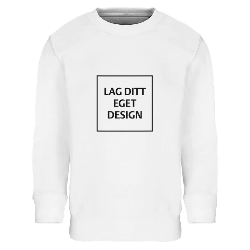 Custom Kids Crewneck Sweatshirt | Recycled Fleece Sweater