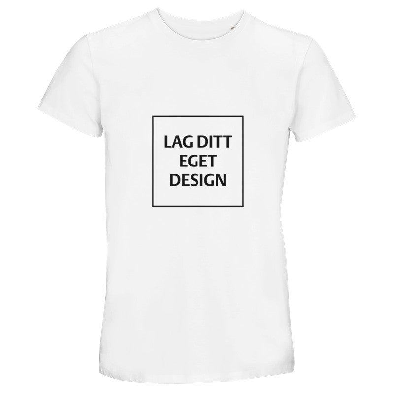 Recycled Unisex Crewneck T-shirt | Design Your Own Custom Print Tee
