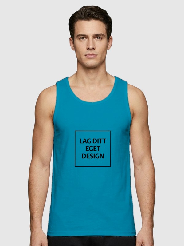 Custom Men's Sporty Tank Top | Quick-Drying Performance Polyester