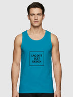 Custom Men's Sporty Tank Top | Quick-Drying Performance Polyester