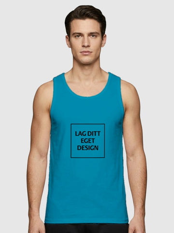 Custom Men's Sporty Tank Top | Quick-Drying Performance Polyester
