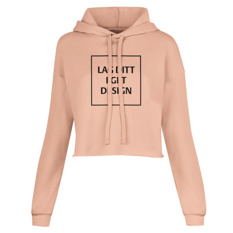 Women's Cropped Hoodie | Create Your Unique Style with Custom Print