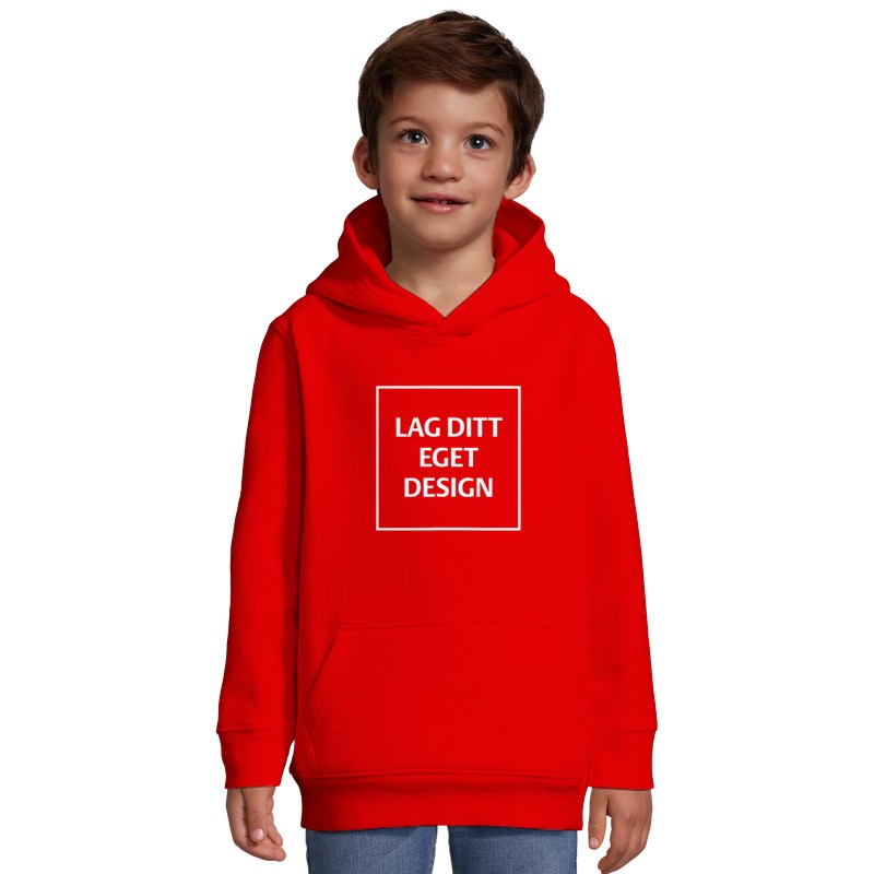 Custom Kids Recycled Blend Fleece Hoodie | Classic Youth Hoodie
