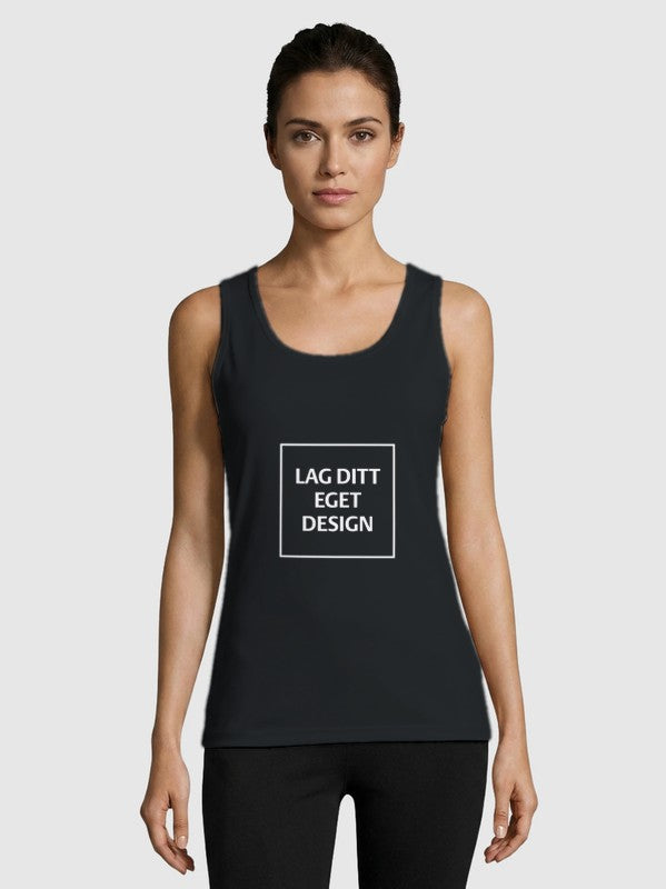 Custom Women's Breathable Athletic Tank Top | Performance Singlet
