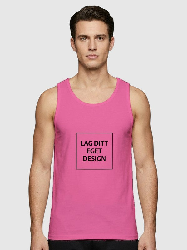 Custom Men's Sporty Tank Top | Quick-Drying Performance Polyester