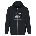 Organic Hoodie with Custom Print | Unisex Zip Hoodie