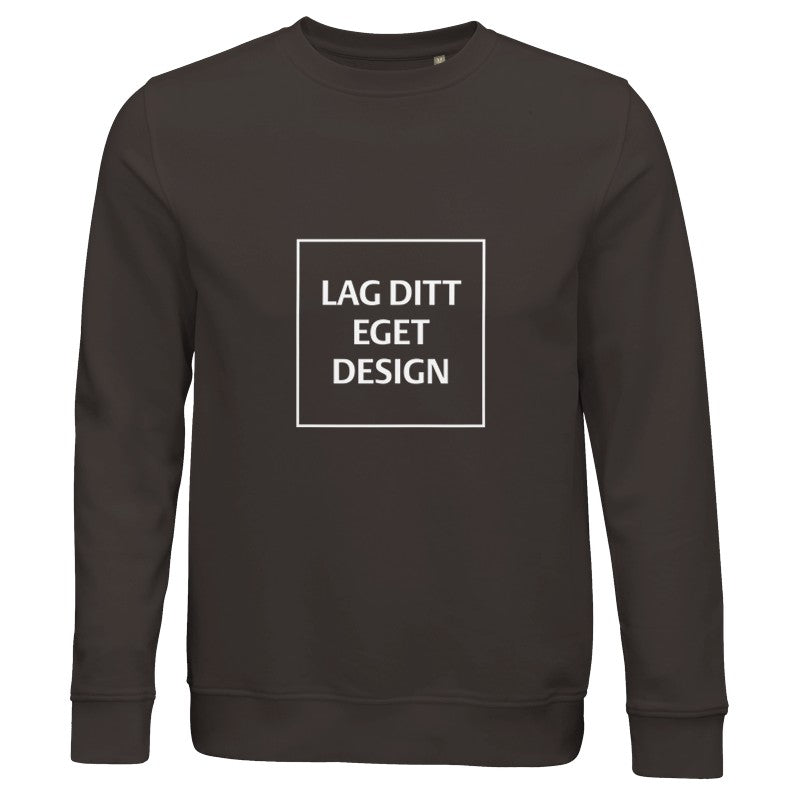 Organic Unisex Custom Crewneck Sweatshirt | Design Your Own
