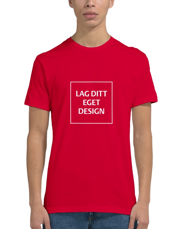Men's Fitted T-Shirt | Design Your Own Print
