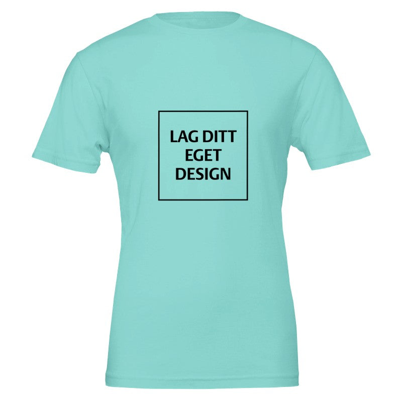 Premium Unisex Crewneck T-Shirt | Design Your Own with Custom Print