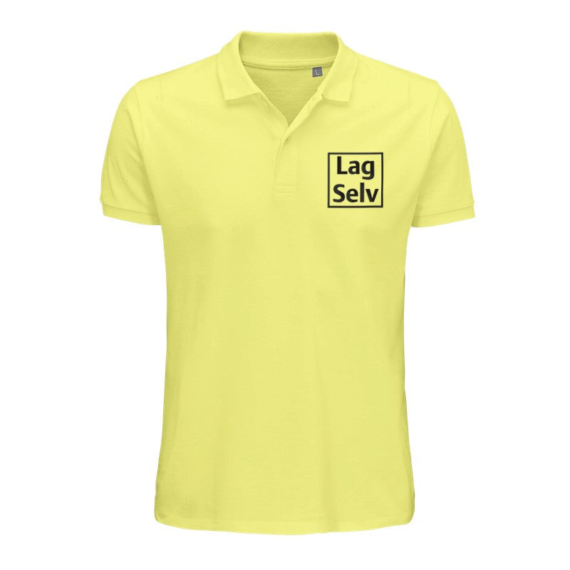 Men's Organic Cotton Polo Shirt – Design Your Own with Custom Embroidery