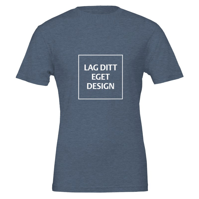 Premium Unisex Crewneck T-Shirt | Design Your Own with Custom Print