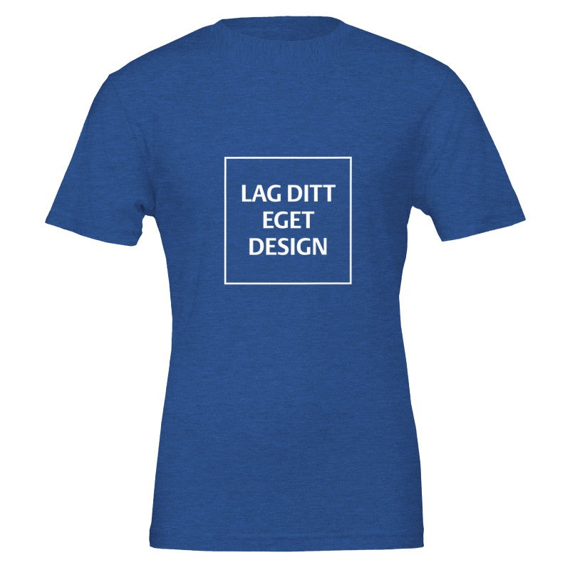 Premium Unisex Crewneck T-Shirt | Design Your Own with Custom Print