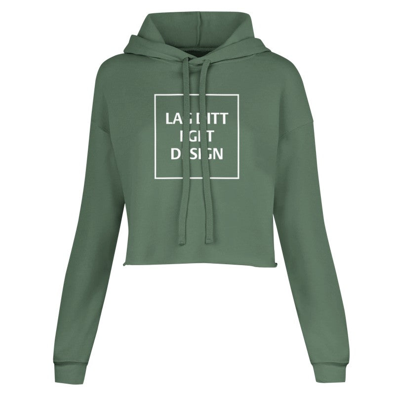 Women's Cropped Hoodie | Create Your Unique Style with Custom Print