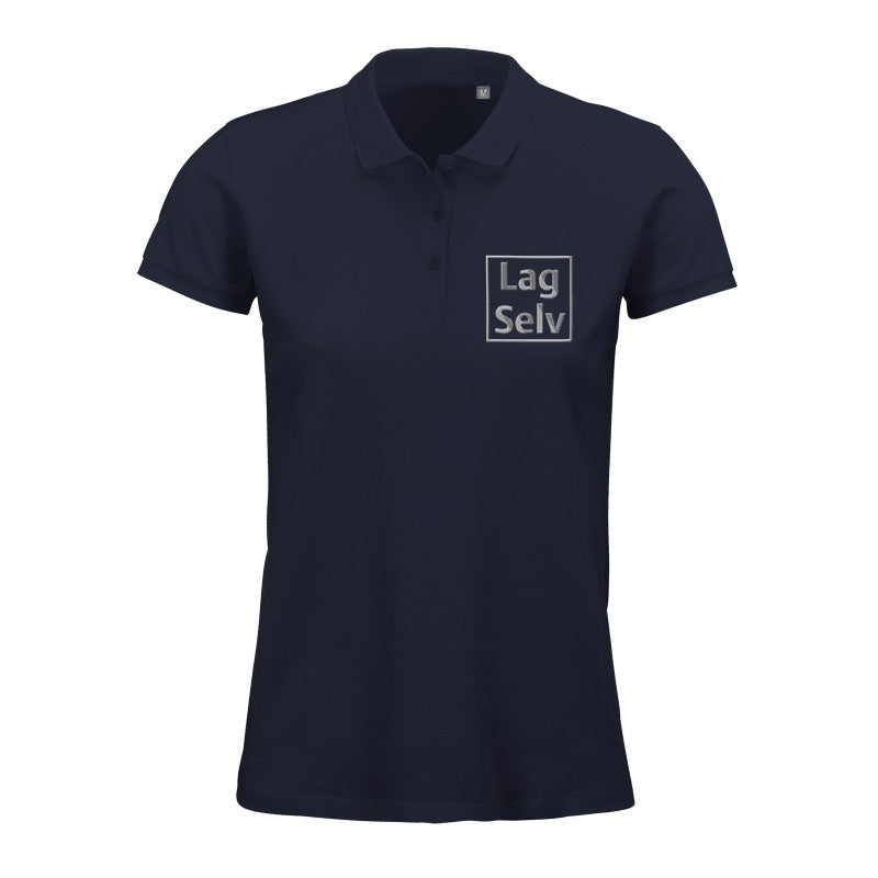 Design Your Own Organic Women's Polo Shirt | Custom Embroidery