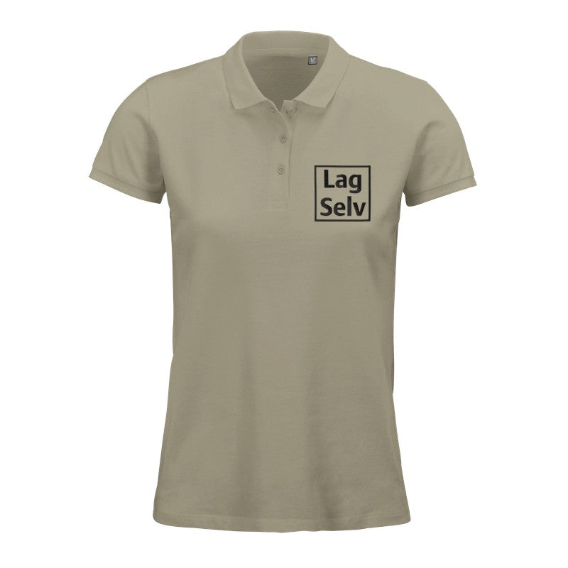 Design Your Own Organic Women's Polo Shirt | Custom Embroidery