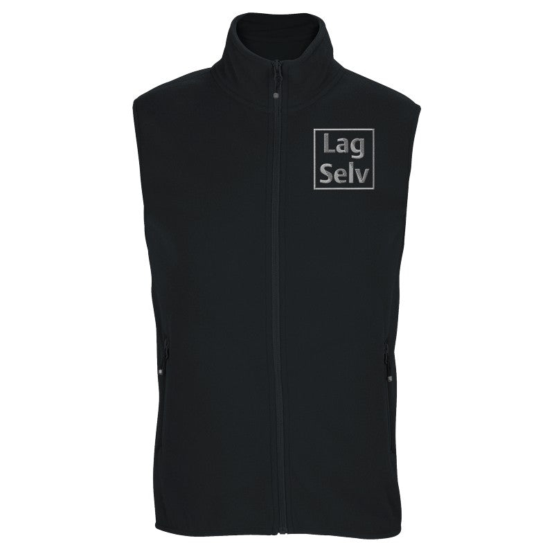 Unisex Microfleece Zip Vest | Custom Design with Embroidery