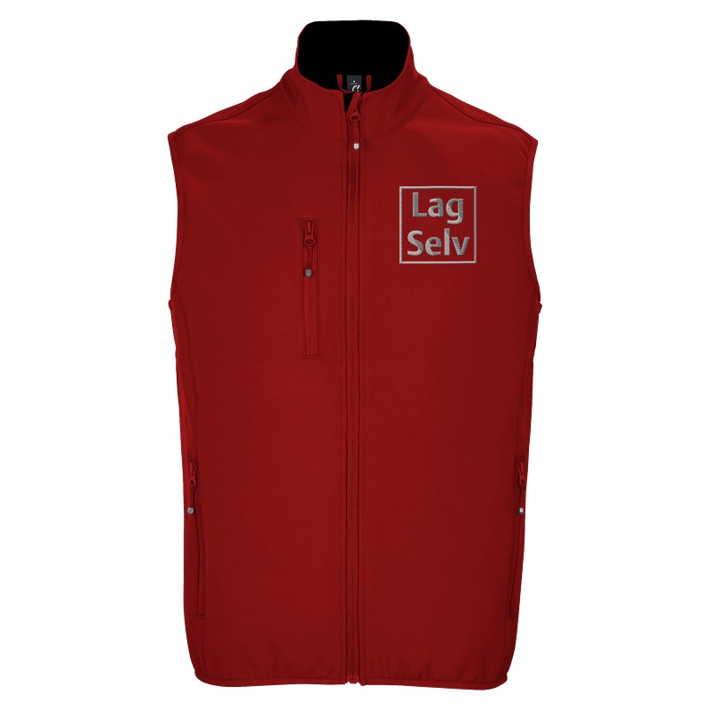 Men's Softshell Vest | Custom Embroidery