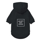Custom Dog Hoodie with Print | Warm Fleece Sweatshirt for Dogs