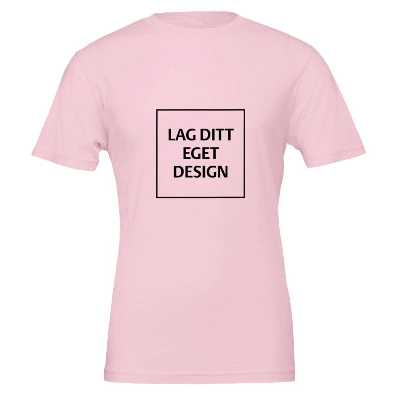 Premium Unisex Crewneck T-Shirt | Design Your Own with Custom Print