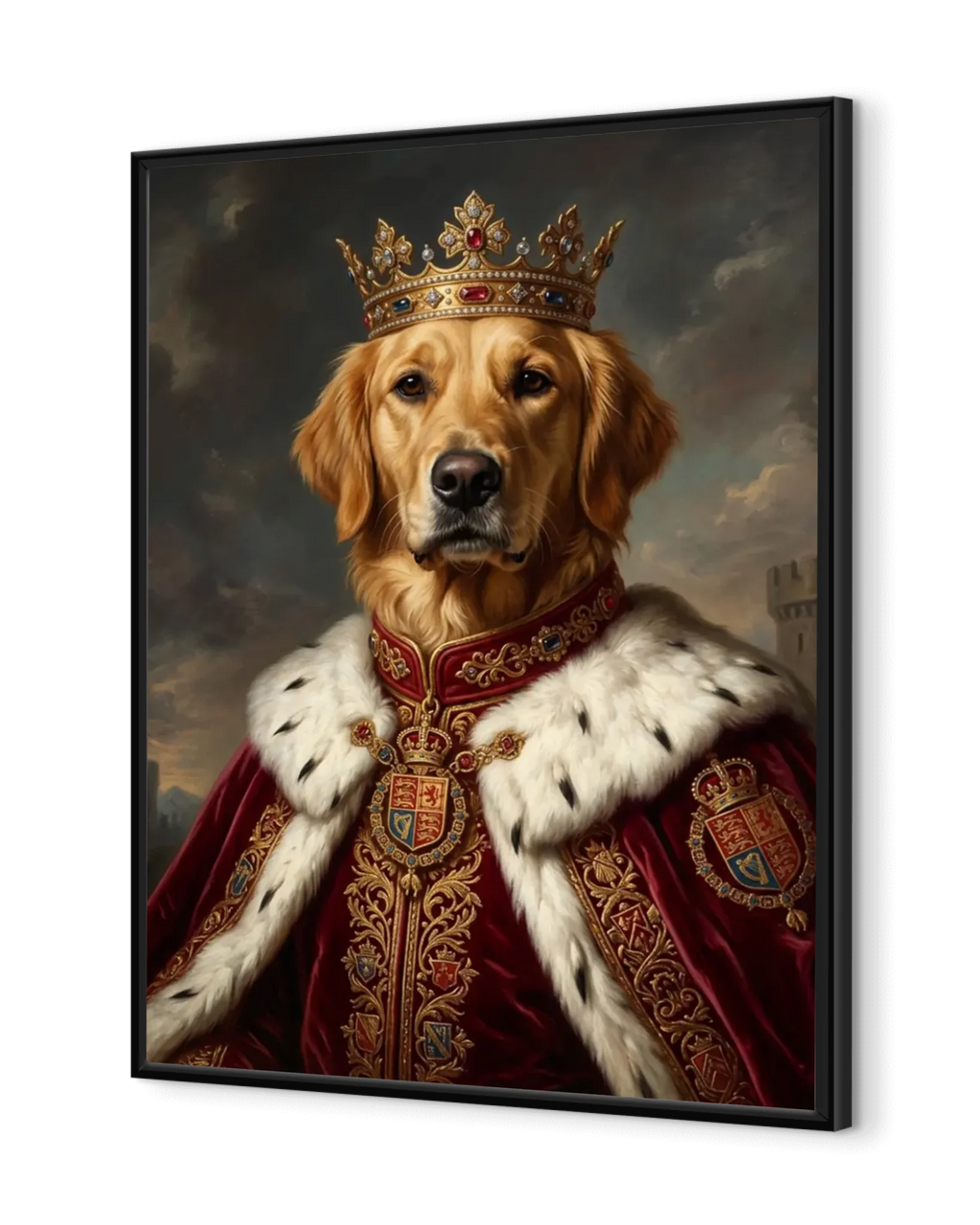 Personalized Poster - AI Royal Pet Portrait