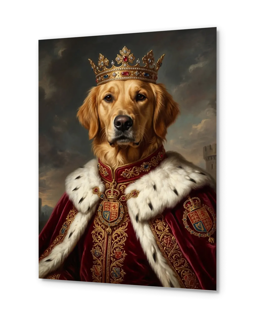 Personalized Poster - AI Royal Pet Portrait