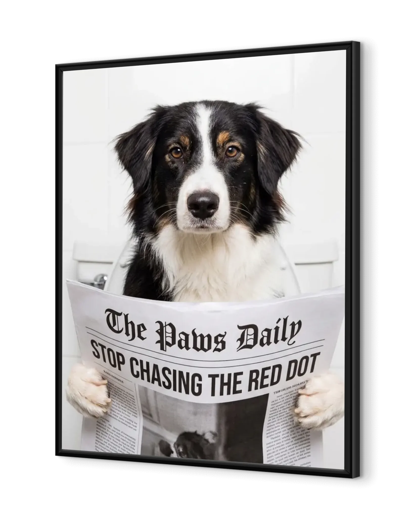 Personalized Poster - AI Pet Toilet Reading Portrait