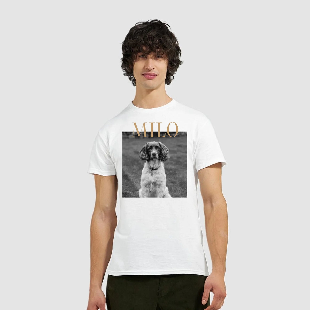 Personalized T-shirt Bootleg - Dog Shirt Vintage