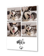 Personalized Poster - 4 Photos Pet Collage