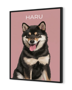 Personalized Poster - AI Pet Dog Portrait