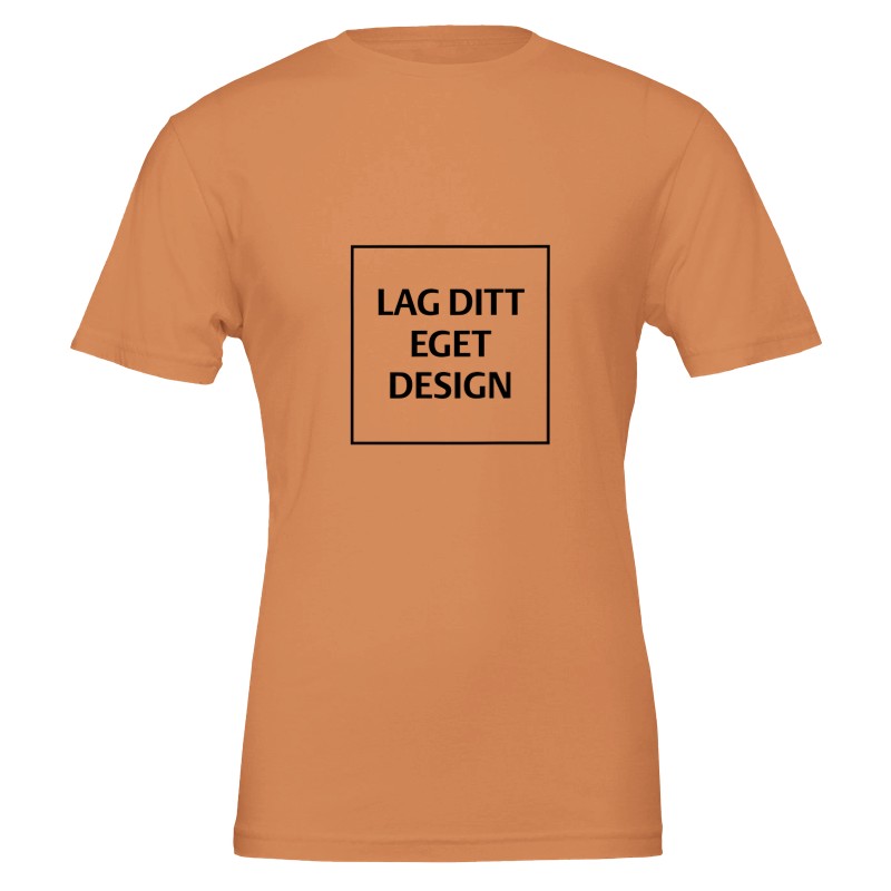 Premium Unisex Crewneck T-Shirt | Design Your Own with Custom Print