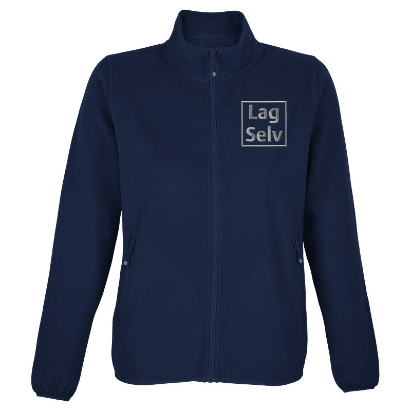 Custom Women's Microfleece Zip Jacket with Embroidery | Design Your Own with Your Logo