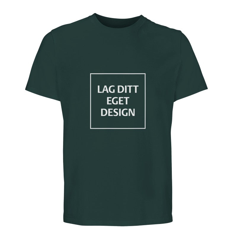 Design Your Own Organic Unisex T-Shirt | Custom Print T-Shirt