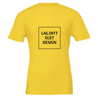 Premium Unisex Crewneck T-Shirt | Design Your Own with Custom Print
