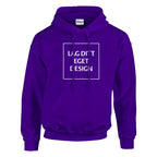 Design Your Own Personal Hoodie with Custom Print | Unisex Pullover Hoodie