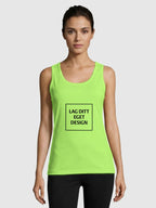 Custom Women's Breathable Athletic Tank Top | Performance Singlet