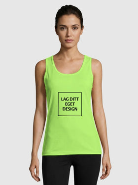 Custom Women's Breathable Athletic Tank Top | Performance Singlet