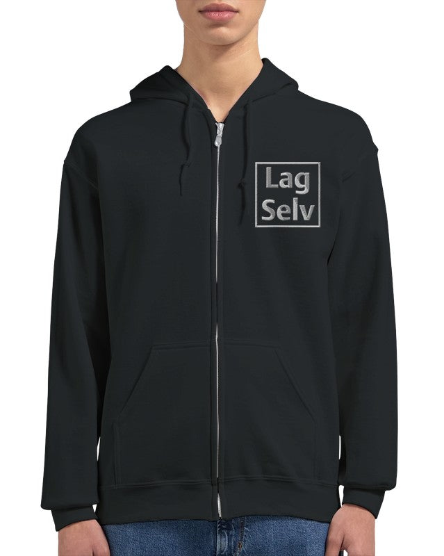 Design Your Own Embroidered Zip Hoodie - Classic Unisex