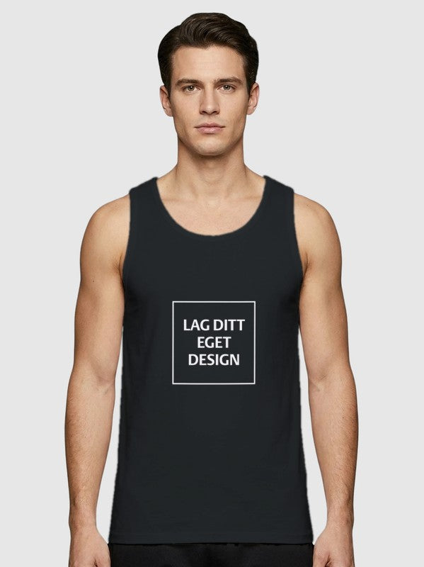 Custom Men's Sporty Tank Top | Quick-Drying Performance Polyester