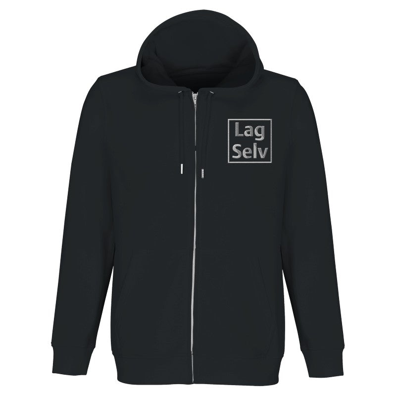 Organic Unisex Zip Hoodie | Custom Embroidery