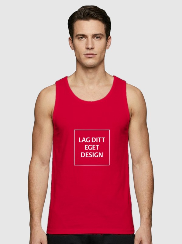 Custom Men's Sporty Tank Top | Quick-Drying Performance Polyester