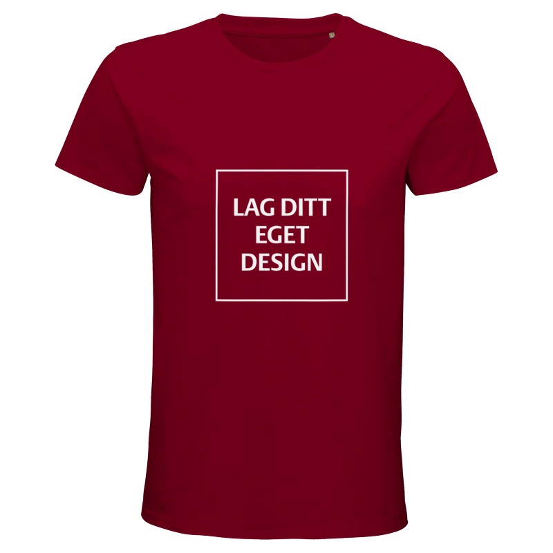 Organic Men's Fitted T-shirt | Customize Your Own Design