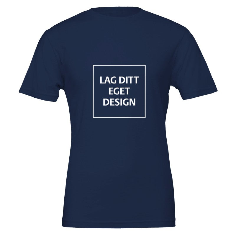 Premium Unisex Crewneck T-Shirt | Design Your Own with Custom Print