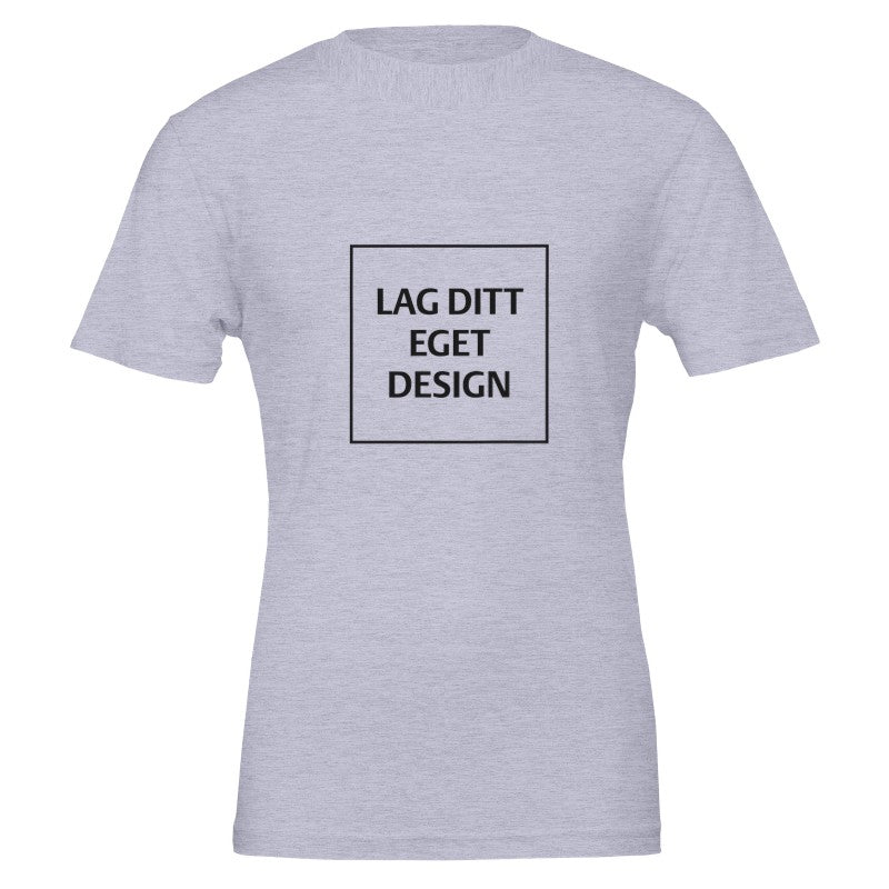 Premium Unisex Crewneck T-Shirt | Design Your Own with Custom Print