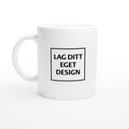 Custom 11oz White Ceramic Coffee Mug | Europe