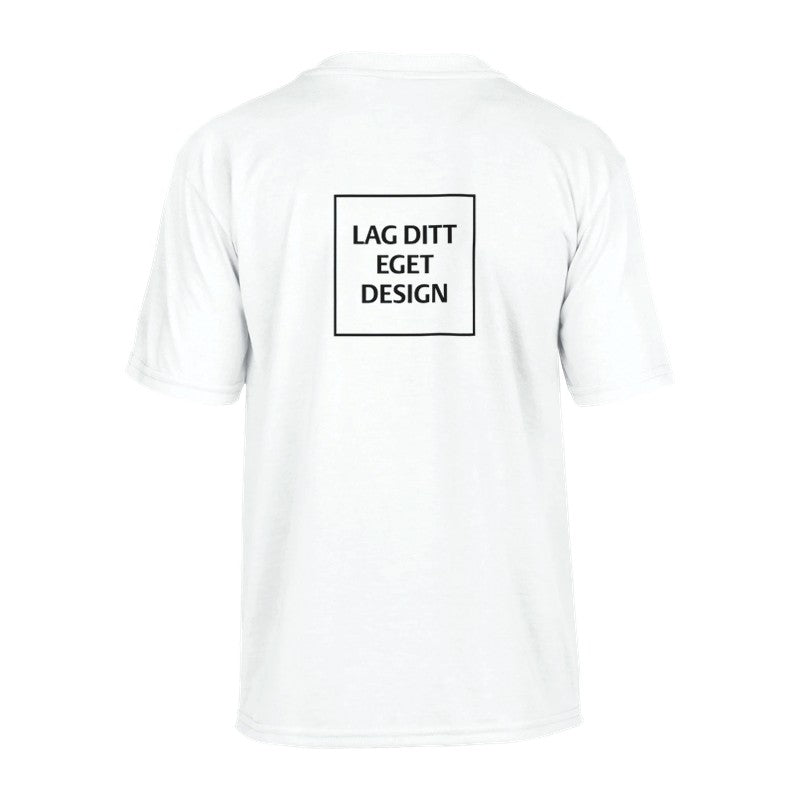 Custom Kids Performance Athletic Crewneck T-Shirt