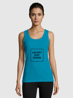 Custom Women's Breathable Athletic Tank Top | Performance Singlet