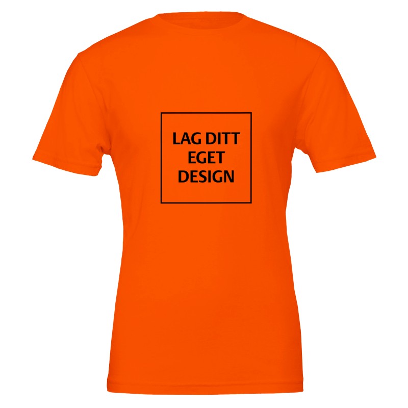 Premium Unisex Crewneck T-Shirt | Design Your Own with Custom Print